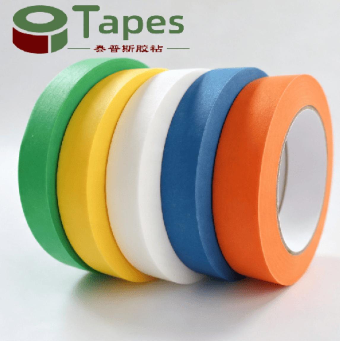 120°C High-Temperature UV-Resistant Crepe Paper Masking Tape