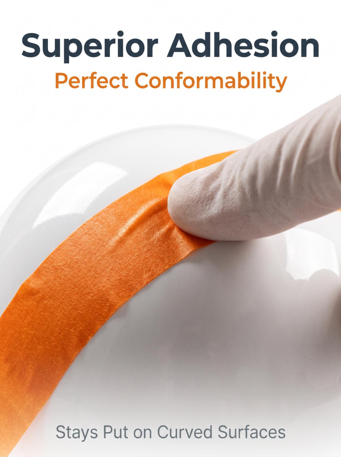 120°C High-Temperature UV-Resistant Crepe Paper Masking Tape 120°C High-Temperature UV-Resistant Crepe Paper Masking Tape