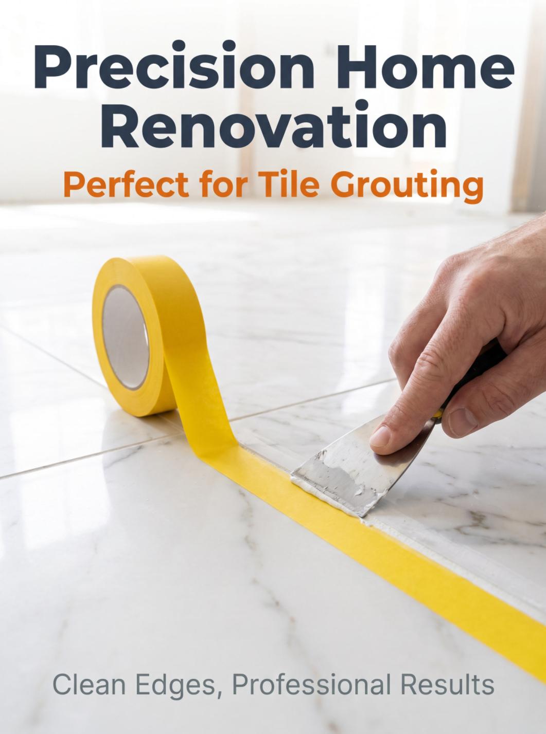 120°C High-Temperature UV-Resistant Crepe Paper Masking Tape 120°C High-Temperature UV-Resistant Crepe Paper Masking Tape