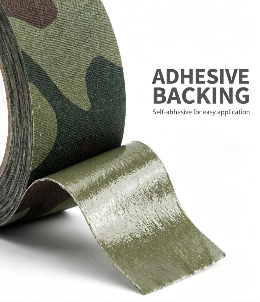 Camouflage Waterproof Hand‑Tear Cloth Tape for Outdoor Hunting Tactical Gear Repair